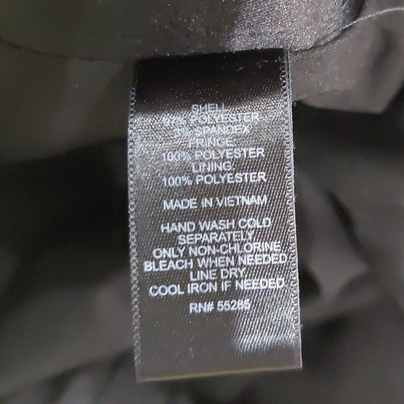 Express Black Event Fringe Skirt Sz 10 - Picture 7 of 9